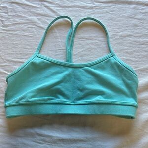 Lululemon Aqua Blue sports bra